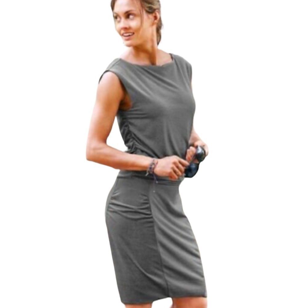 Athleta Westwood Micro Stripes Dress.Size XS